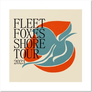 Fleet Foxes Shore tour 2023 Posters and Art